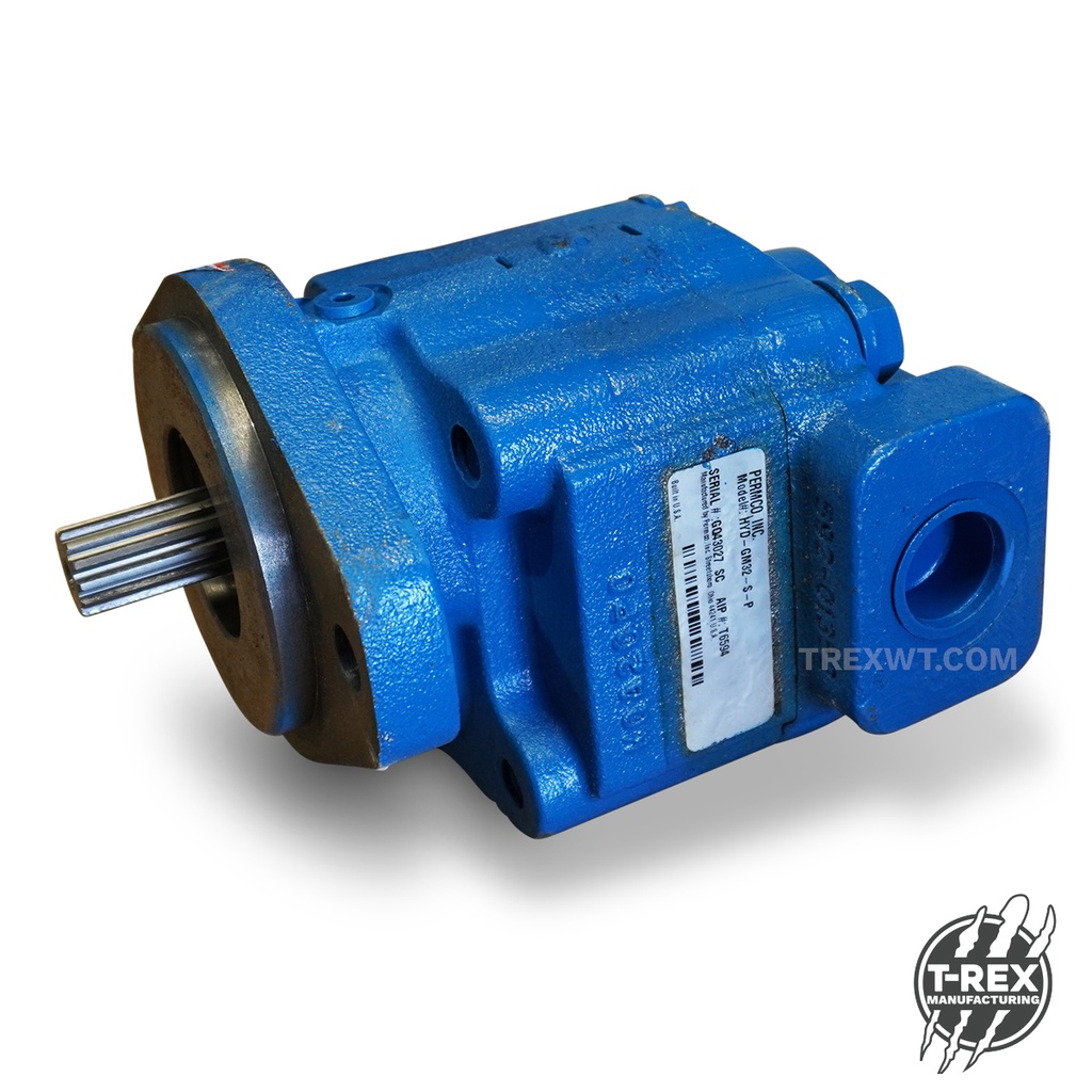 Permco Cast Iron Gear Motor 13T, 32CC