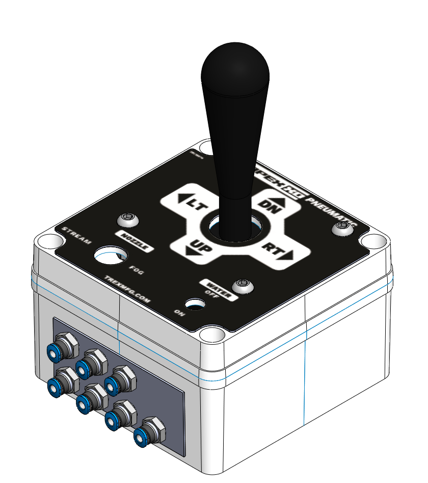 Pneumatic Joystick, Compatible with Apex Pneumatic Cannon