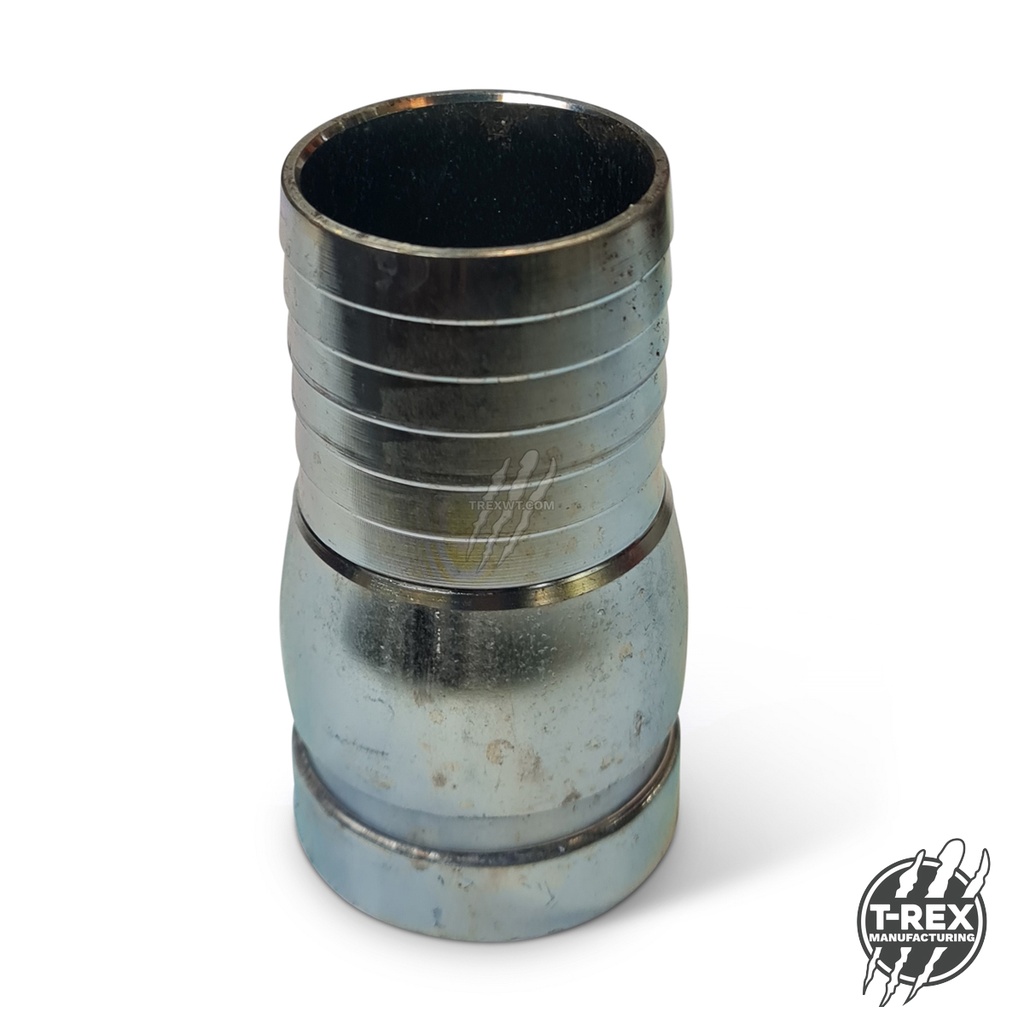 Roll Groove to Hose Barb Adaptor