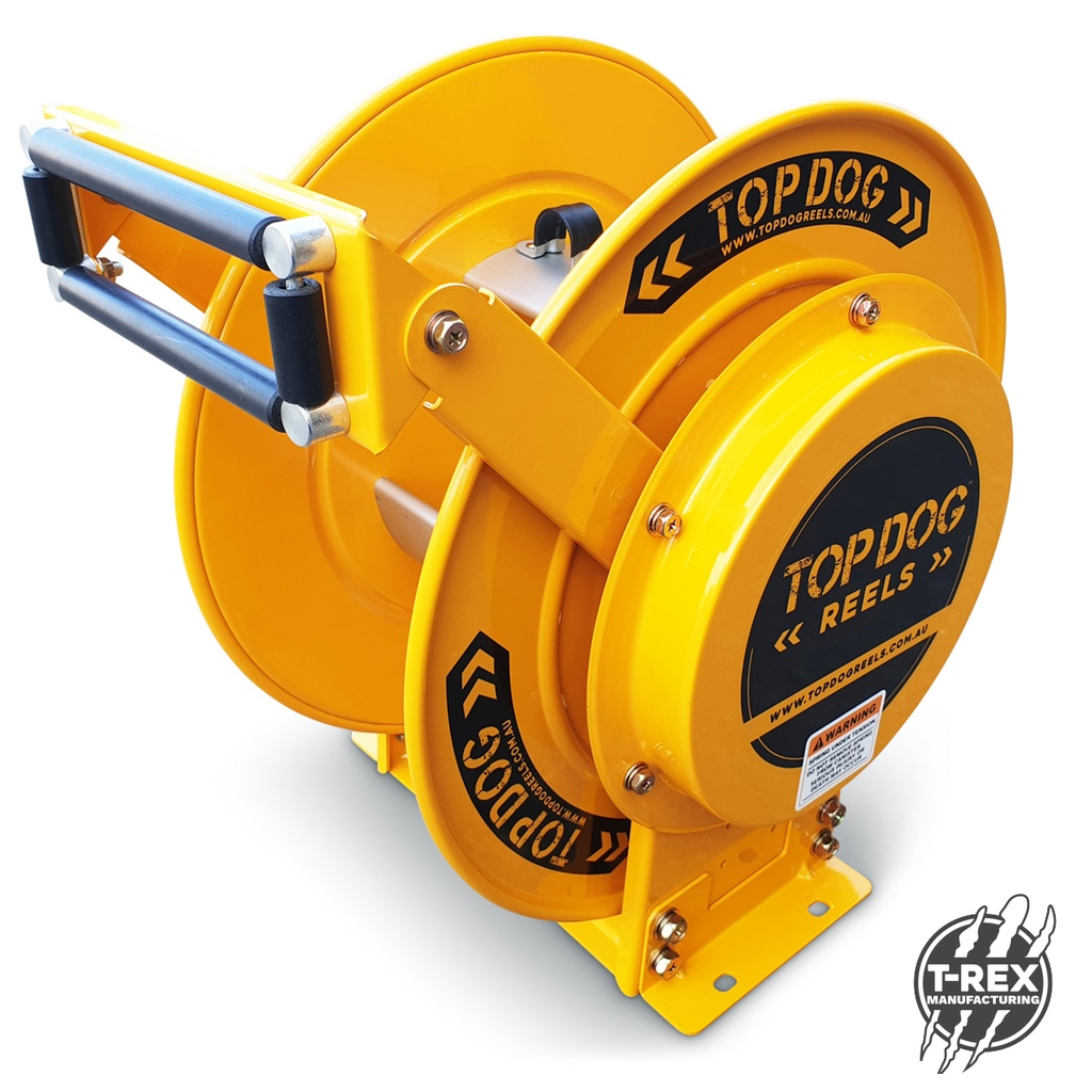 Bare Hose Reel - Spring Rewind 25mm (1 Inch) Maximum Capacity 20M