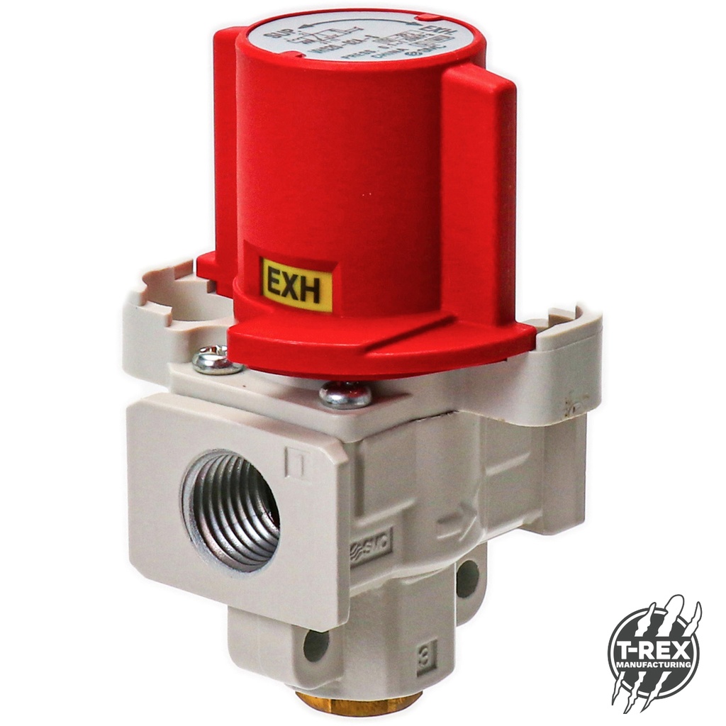 Lockable Dump Valve 3/2 with 1/4 ports. 
