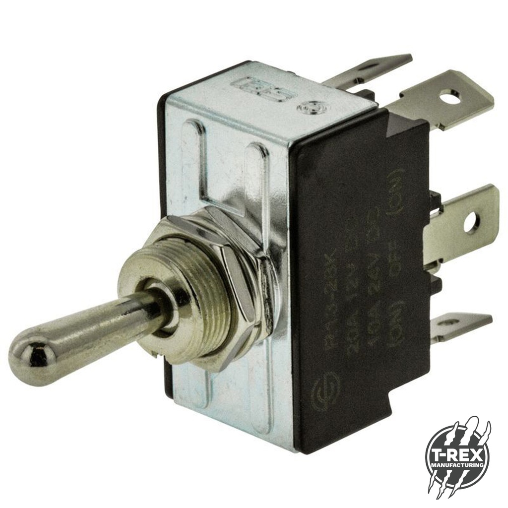 Toggle Switch, Polarity Reversing, DPDT,momentary on OFF momentary on.